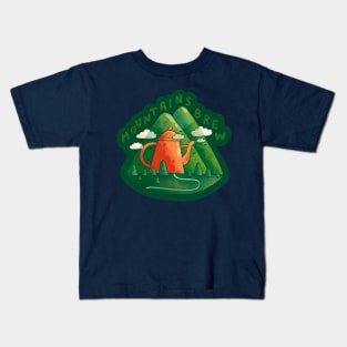 Mountains Brew Kids T-Shirt